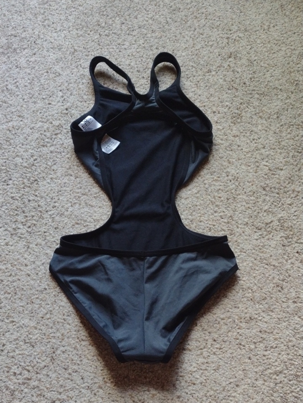 SWIM SALE🏝️Arena Black Swimsuit with Subtle Logo Detail - Picture 4 of 4